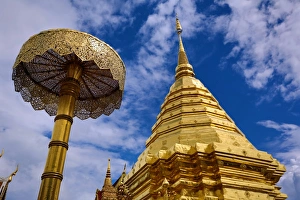 Wat Prathat Doi Suthep temple, Chiang Mai, Thailand