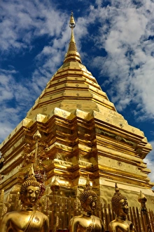 Wat Prathat Doi Suthep temple, Chiang Mai, Thailand