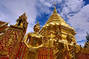 Wat Prathat Doi Suthep temple, Chiang Mai, Thailand