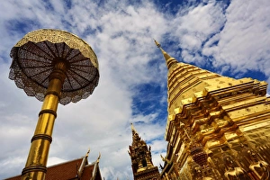 Wat Prathat Doi Suthep temple, Chiang Mai, Thailand