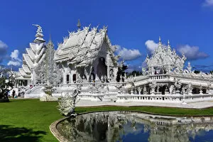 Thai Temples Collection: Wat Rong Khun, The White Temple, Chiang Rai, Thailand