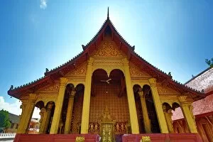 Images Dated 13th September 2015: Wat Sen temple, Luang Prabang, Laos