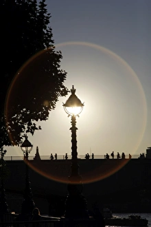 Waterloo Bridge at sunset