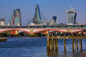 River Thames and London city skyline