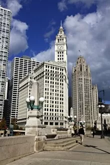 Images Dated 20th October 2012: The Wrigley Building, Chicago, Illinois, America