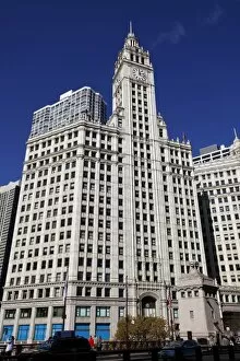 Images Dated 21st October 2012: The Wrigley Building, Chicago, Illinois, America