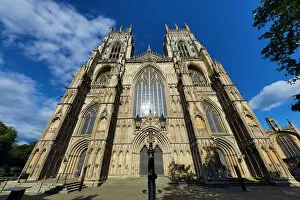 Yorkshire Collection: York Minster Cathedral in York, Yorkshire, England